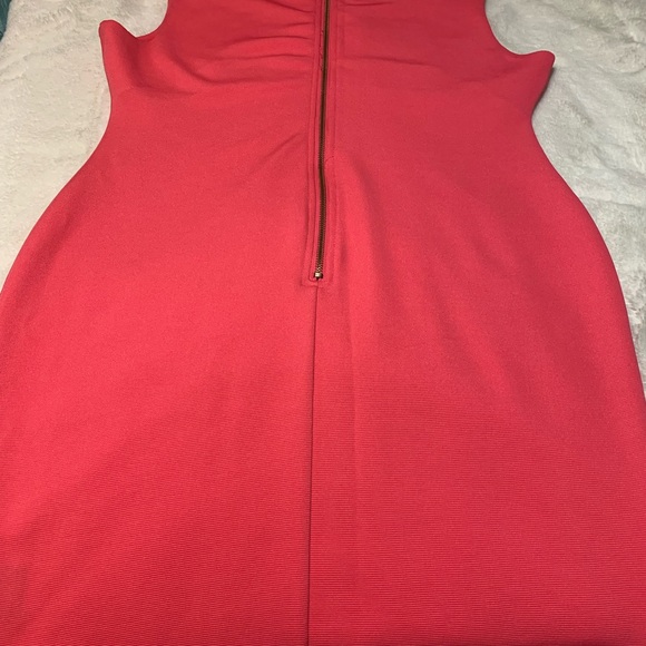 Pink Cut Out Neck Dress Size L Kardashian Kollection New with tags - Picture 4 of 10